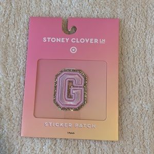 Stoney Clover Lane x Target letter G patch